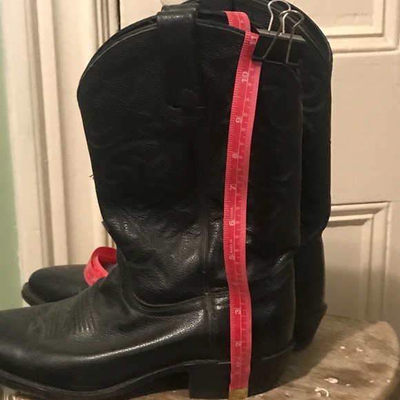 Dan Post Black Boots Cohed (8.5) - Picture 5 of 6